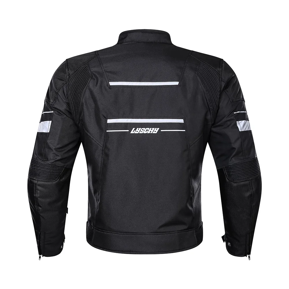 LYSCHY мотоциклетная куртка водонепроницаемая Светоотражающая мотоциклетная куртка Защитное снаряжение мотоциклетная куртка для верховой езды штаны Chaqueta Moto одежда