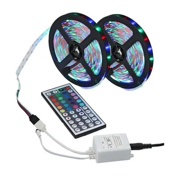 

15M LED Strip Light RGB 2835 Lights Music Sync Color Changing Sensitive -in Mic, App Controlled LED Lights Rope Lights