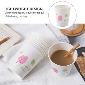 

Disposable Paper Cup Thickened Design Paper Cup Office Household Paper Cup