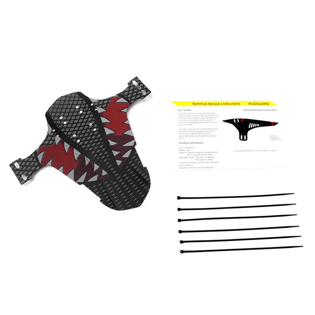 Bicycle Mudguard Front Rear Mudguard MTB Mountain Bike Road Cycling Mud Fender Bicycle Fender Bike Accessories bicycle fender