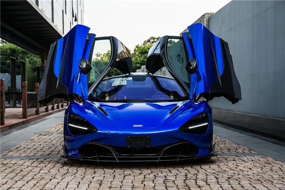 Topcar стильный комплект кузова для mlaren 720 S, комплект кузова из углеродного волокна, передний диффузор для губ, задний диффузор, боковые юбки, капот, задний спойлер
