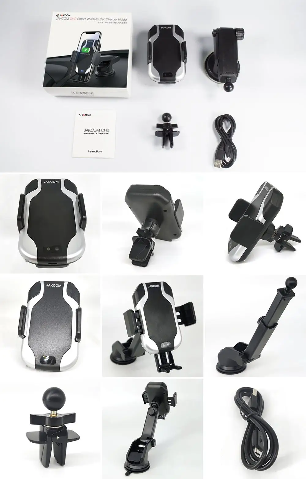 Inteligente sem Fio Carregador de Carro sem Fio Jakcom Montar Titular Nova Chegada Como S10e xr Nota 10 Sensor Inteligente Ch2 14 xr nota 10 sensor carro sem fio inteligente
