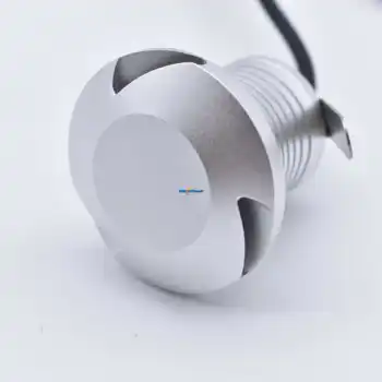 

6PCS/Lot 3W 12V 50MM Recessed Pathway Lights IP67 Aluminium Ground Lamp 3 Side Driveway Lighting 24V Mini Spot LED