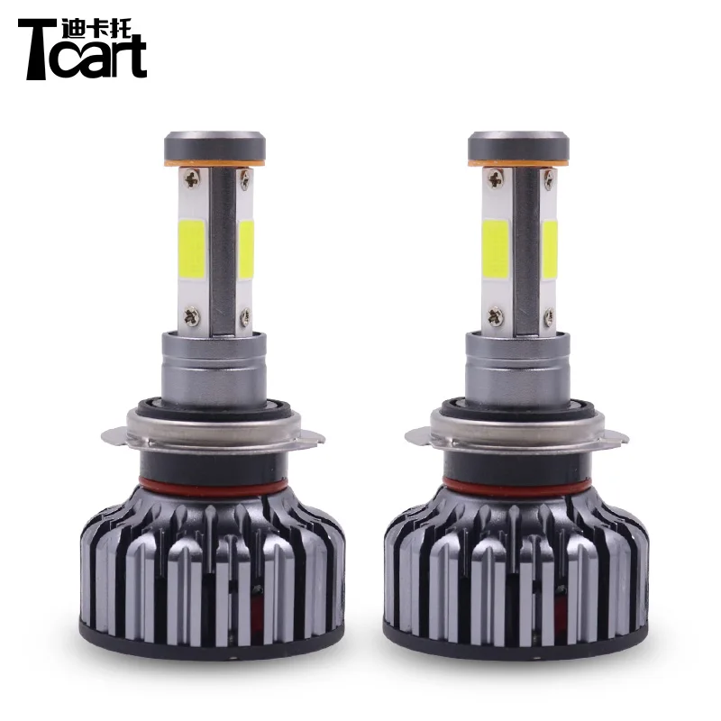 Tcart H1 H7 9005 880 881 5202 H11 автомобилей головной светильник высокий низкий пучок 90W 8000LM