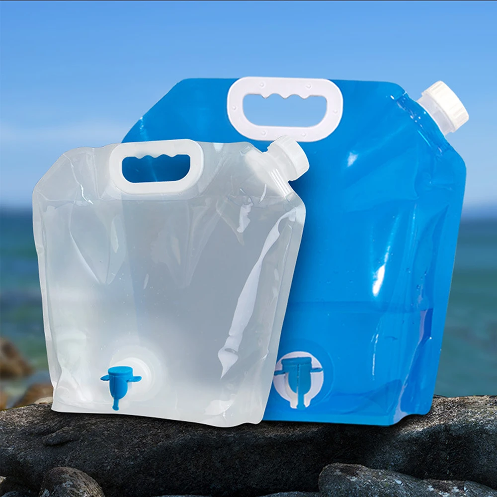 Outdoor Water Bags Foldable portable Drinking Camp Cooking Picnic BBQ Water Container Bag Carrier Car 5L/10L Tank