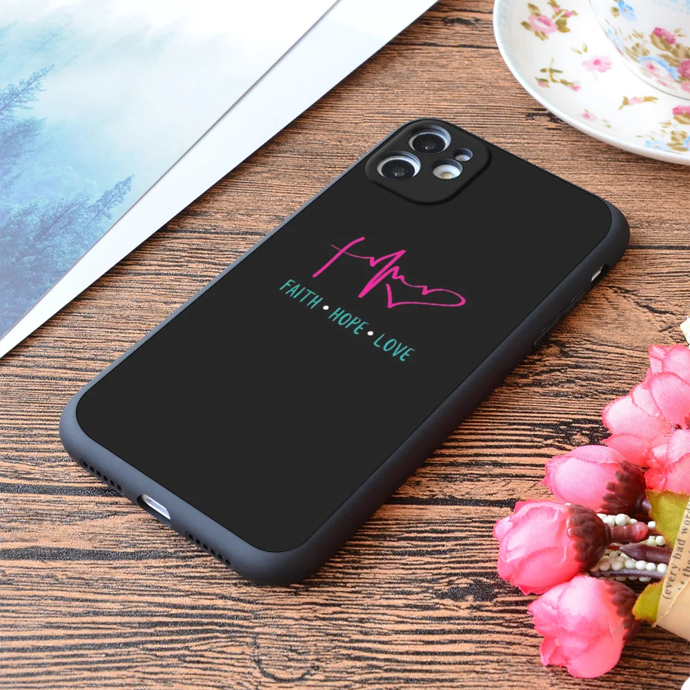 

For iPhone Faiyaz Print Soft Matt Apple iPhone Case