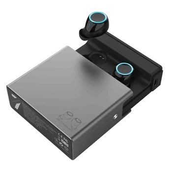 

Functional Press Waterproof Headset 2500MA Large Capacity Mobile Power Wireless TWS Bluetooth Headset 5.0