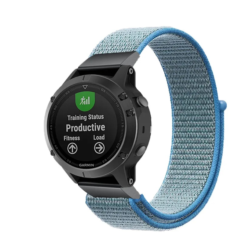 Нейлоновый спортивный ремешок для часов для Garmin Fenix 5X/5X plus gps Смарт-часы аксессуары мужской браслет ремешок для Garmin Fenix 3 3HR