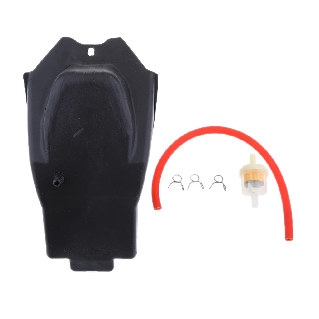 ENGINE MOTOR GAS FUEL PETROL TANK FILTER RED HOSE MINI SCOOTER 49CC