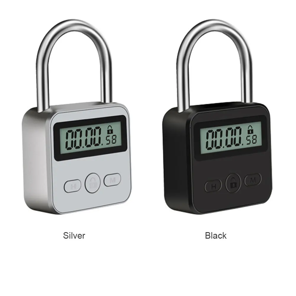 USB-замок с таймером и ЖК-дисплеем Многофункциональный перезаряжаемый