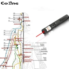 Лазерная иглоукалывание ручка холодный лазер обезболивающее терапевтическое устройство Красный светильник терапия Обезболивание COZING