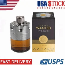Male Parfum Azzaro Wanted By Night Body Spray Long Lasting Fragrance Good Smell Hot Perfum EAU DE PARFUM Cologne Free Ship