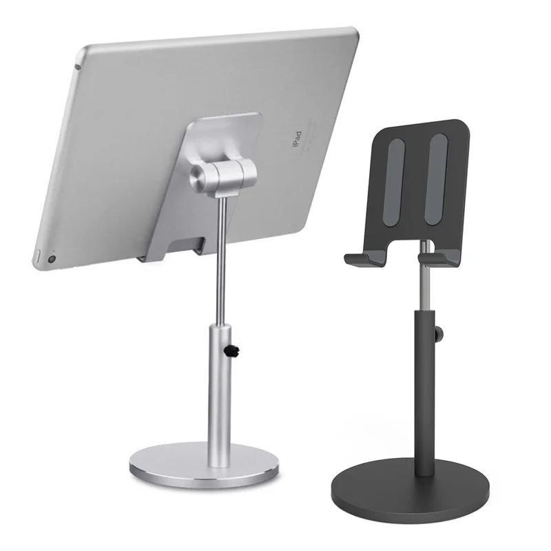 

Aluminum Alloy Desktop Tablet Phone stand Holder Adjustable Tablet Mobile Phone support desk Mount For iPad Air Pro 10.5 Stand