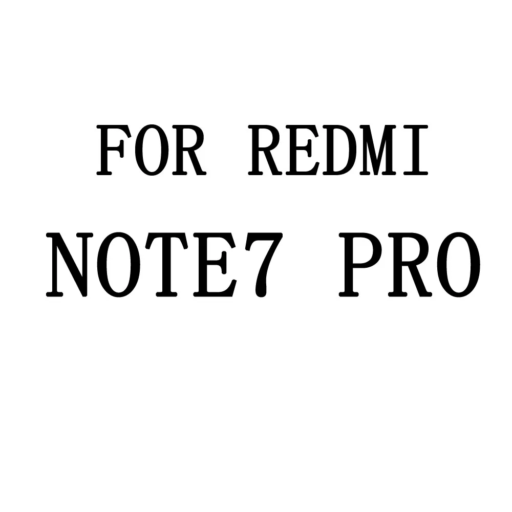 CAMDEMS 10D 100pcs 2in1 Tempered glass for XIAOMI 9 9T 7s NOTE 7PRO REDMI K20 A3 9SE 9X Y3 A3 LITE REDMI PRO2 screen protector - Цвет: for note 7pro