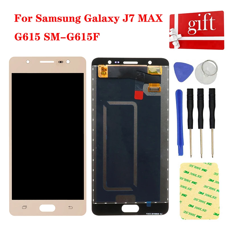 For Samsung Galaxy J7 Max G615 SM-G615F/DS G615F LCD Touch Screen Digitizer Sensor Panel Display Monitor Assembly | Мобильные