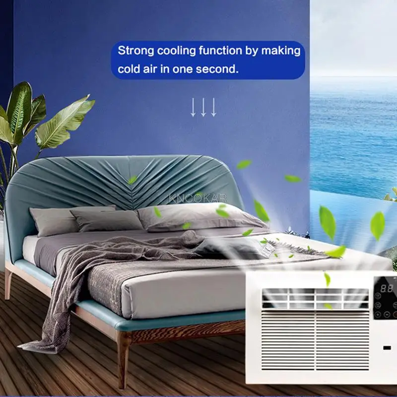Room Dormitory Portable Air Cooler Remote Control Small Desktop Refrigeration Air Conditioning Fan Panel Air Conditioning