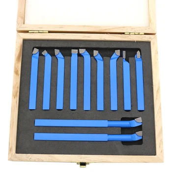 

11pcs Turning Boring Bit Mini Lathe Tool Milling Metal Cutting Tools Set JDH99