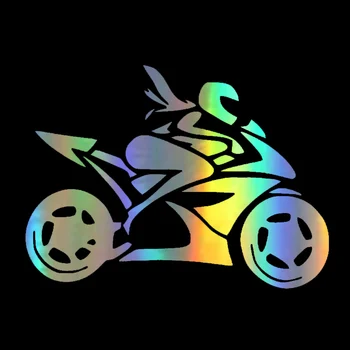 

Dawasaru Women Stickers on Auto Gilr Motorcycle Rider Car Sticker Funny Vinyl Decals Motorcycle Accessories,20cm*14cm