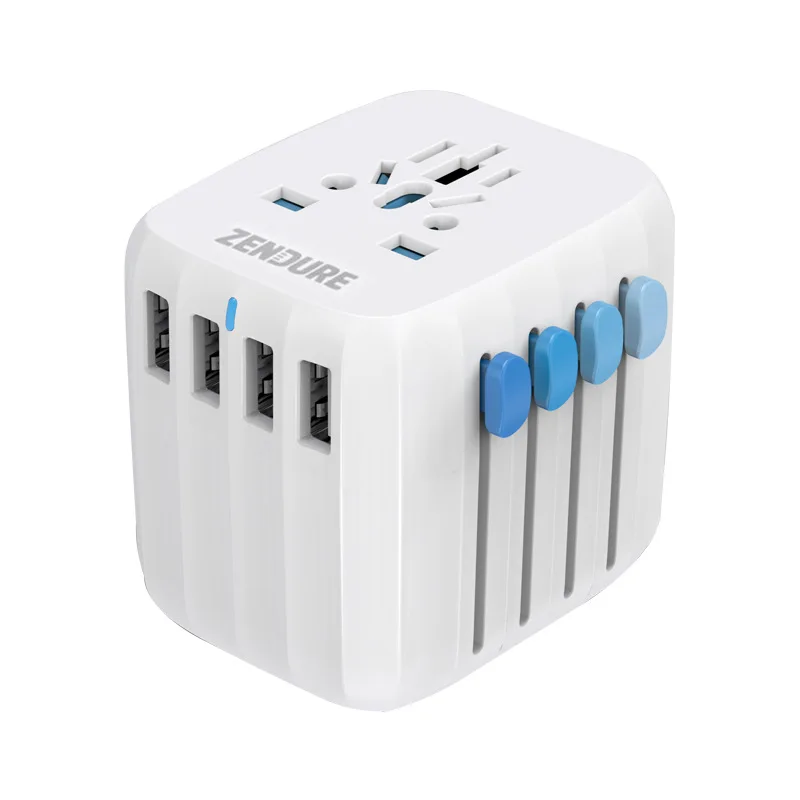 

Plug Globally Applicable Export Passport Conversion Travel Multi-functional Travel USB White Black And White with Pattern