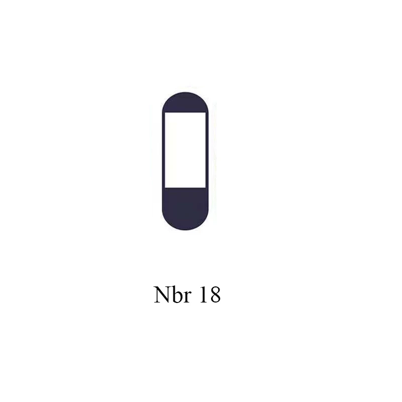 BOORUI 5 шт./партия mi band 4 защитная пленка для экрана HD TPU анти-взрывающаяся Защита от царапин для xiaomi mi band 4 - Цвет: nbr 18  5 pcs