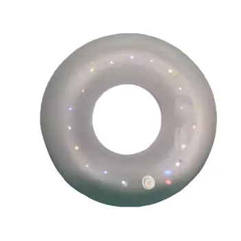 

PVC Luminous Inflatable sequins Swimming Ring Children Women Rainbow Swim Tube Baby Swimming Circle Swimming Pool Floats