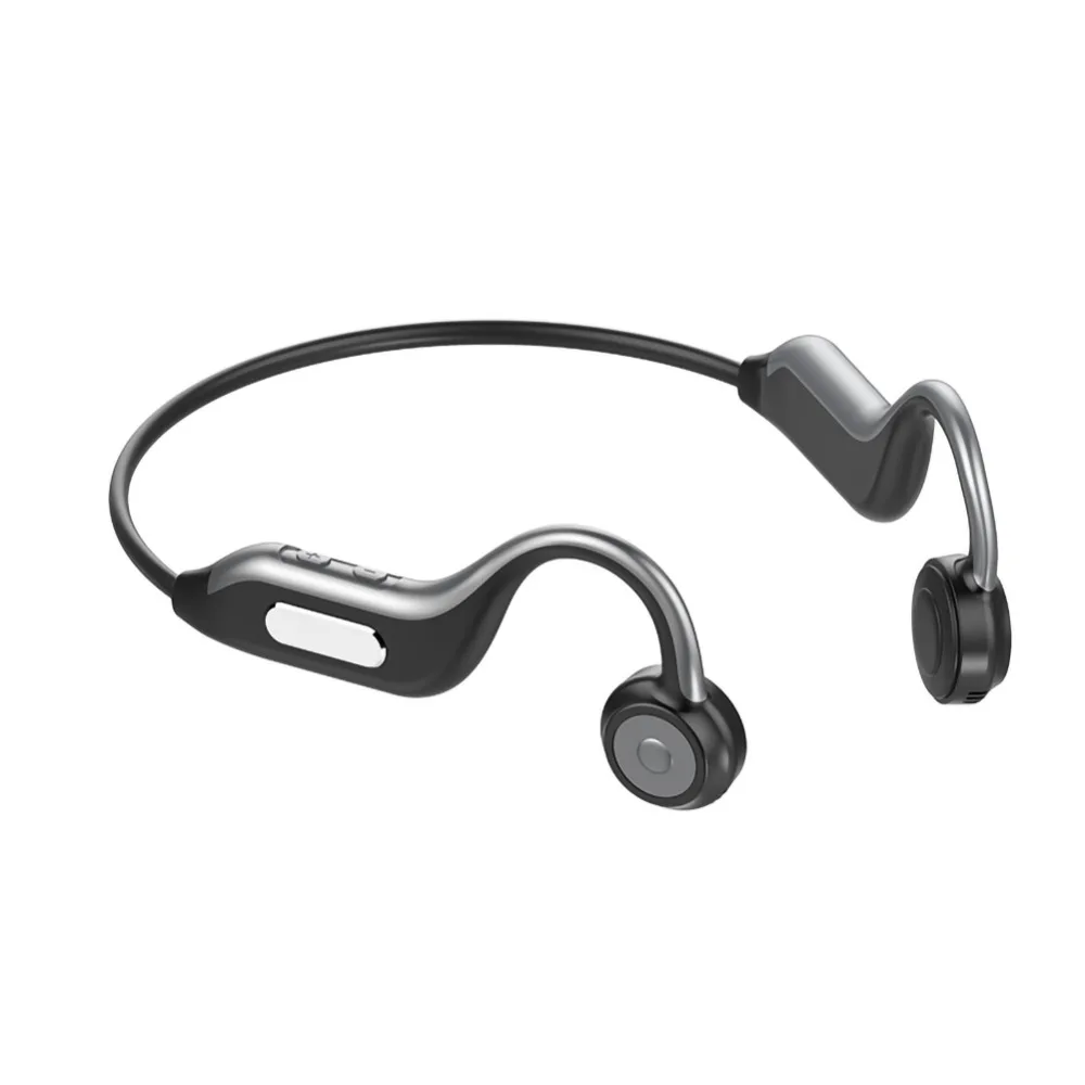 Bluetooth V5.0 B1 костная проводимость беспроводная гарнитура Спорт на открытом воздухе Водонепроницаемая беспроводная гарнитура с микрофоном гарнитура громкой связи