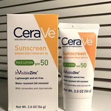 Солнцезащитный крем для лица CeraVe SPF50 85 г