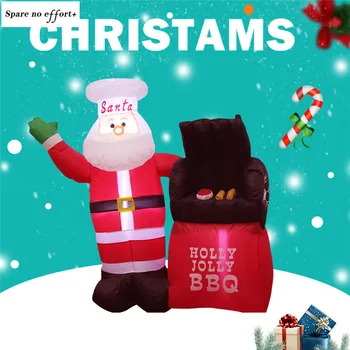 

Christmas Gift Items Santa Claus Oven Luggage 2020 Christmas Inflatable Inflatable Holiday Decoration Props Christmas Items