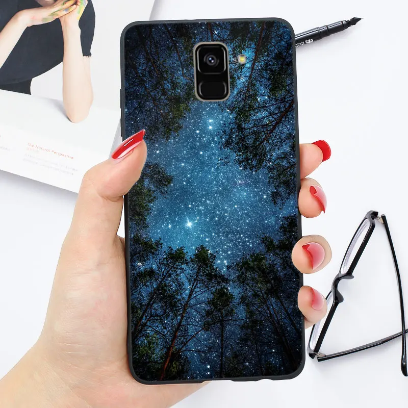Мягкий для samsung J6 плюс чехол Глянцевая блестящая для samsung Galaxy J4 Plus J3 J5 J7 чехол Coque - Цвет: oo16
