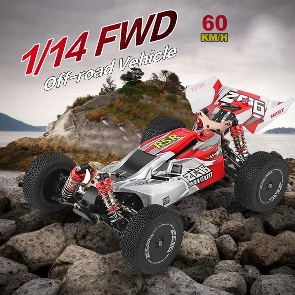 WLtoys 1/14 144001 RTR 2 4 ГГц гоночный автомобиль на радиоуправлении для дрифта 4WD конкурс 60