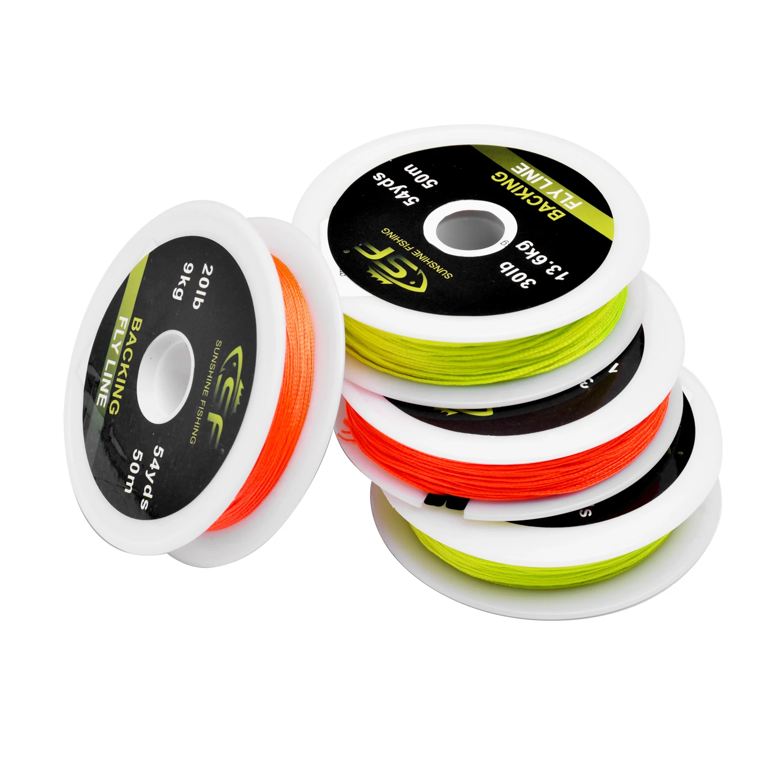 SF плетеная леска для ловли форели нахлыстом 20 фунтов 30 50 м 100 м|backing line|100 lbbacking fly line