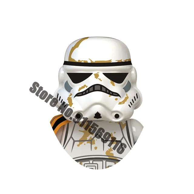 Stormtroopers Building Blocks Snowtroopers Jet Flame Scout Trooper Admiral Thrawn Tarkin Moff Gideon Star Action Figure Wars Toy C-SW364