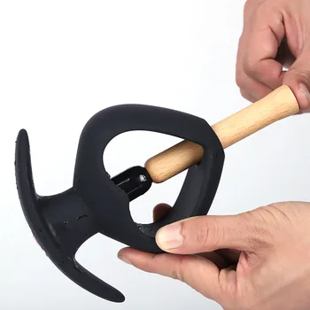 Vibrator Heart-Shaped Hollow Anal Plug Dilator Go Out  Leakproof Can Strapon Buttplug Rinse Masturbator Peeping Sex Shop Enema 4