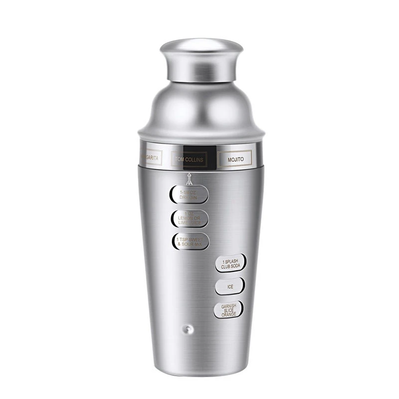 700Ml Cocktail Shaker Measuring Stainless Steel Bar Drink Mixer Bartender Strainer Set | Дом и сад