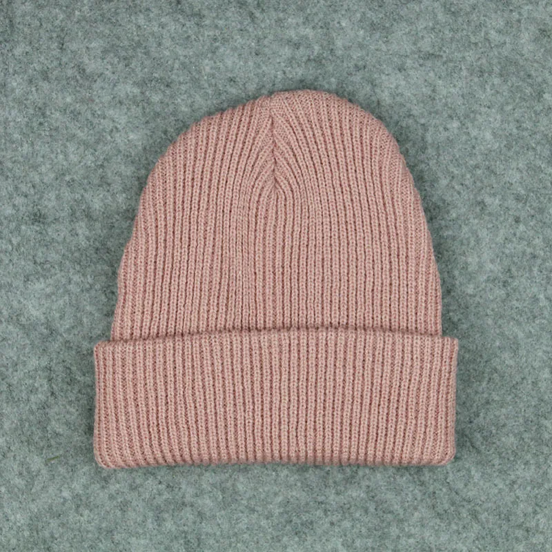 Новая Корейская версия шерстяная Круглая Шапочка детская вязаная Gorro Радужная шляпа-Зонтик для мальчиков и девочек теплая накладка на голову зимние шапки - Цвет: Розовый
