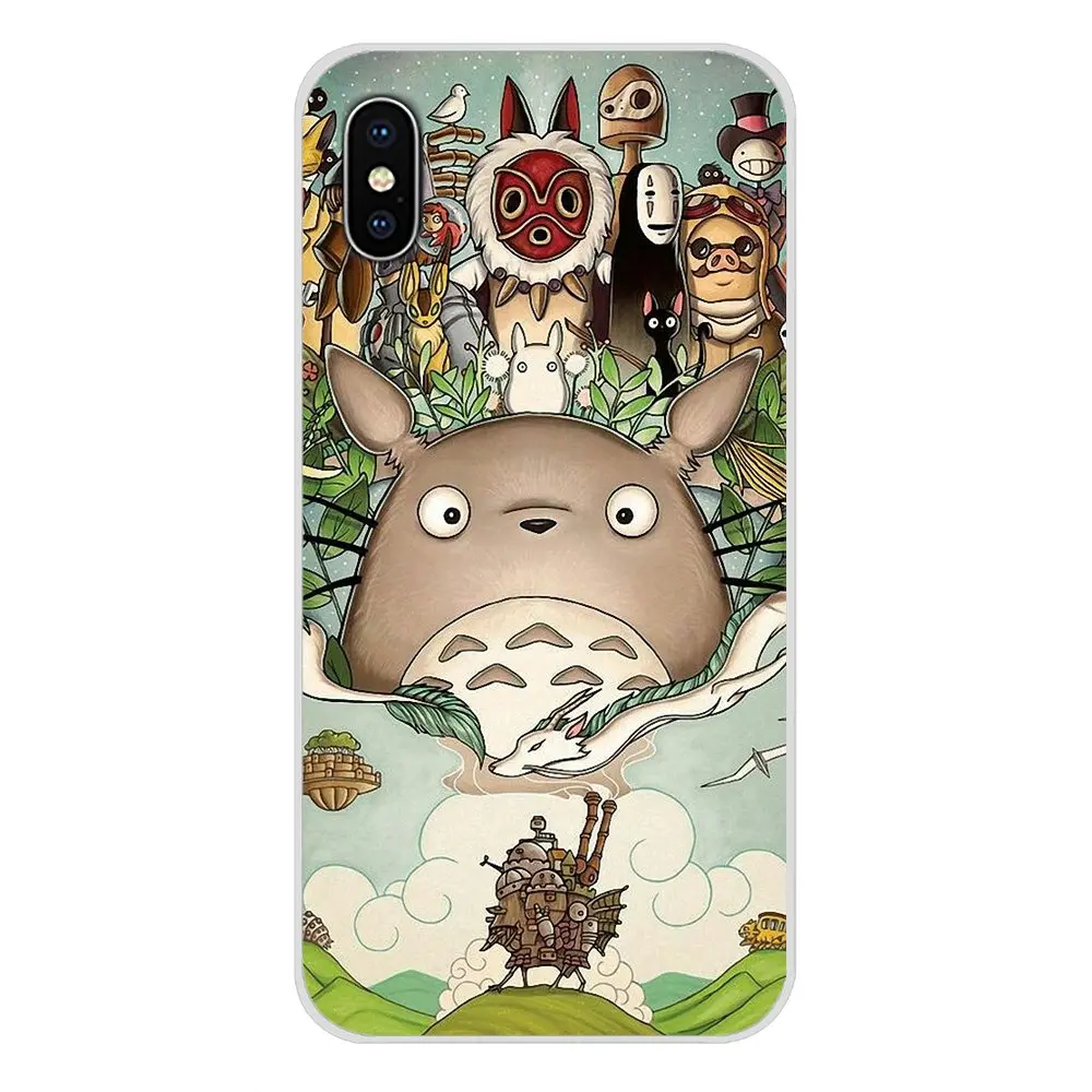 Аксессуары чехлы для телефонов студии ghilii Totoro Huawei G7 G8 P8 P9 P10 P20 P30 Lite Mini Pro P Smart Plus 2017