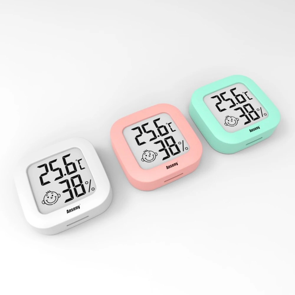Mini LCD Digital Thermometer Hygrometer Indoor Room Electronic Temperature Humidity Meter Sensor Gauge Weather Station for Home 5 Mini LCD Digital Thermometer Hygrometer Indoor Room Electronic Temperature Humidity Meter Sensor Gauge Weather Station for Home 5