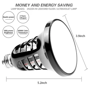 

Eclectic Mosquito Killer Lamp LED Bug Zapper Anti Mosquito Light USB 5V Pest Insect Control Lighting Led Home Bedroom Lights