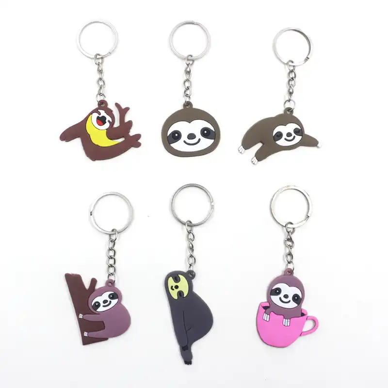 sloth keychain