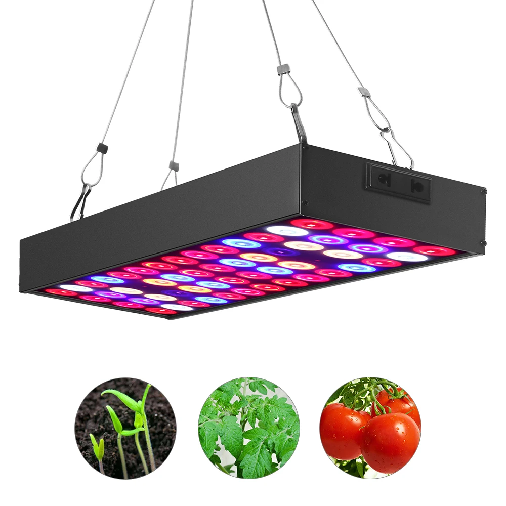 Светодиодный светильник для выращивания растений 30 Вт Venesun полный спектр с ИК и УФ лампы для выращивания растений для комнатных растений гидропоники теплицы - Испускаемый цвет: 30W