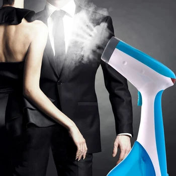 

Handheld Fabric Steamer 25 Seconds Fast-Heat 1100W Powerful Garment Steamer for Home Travelling Portable Steam Iron
