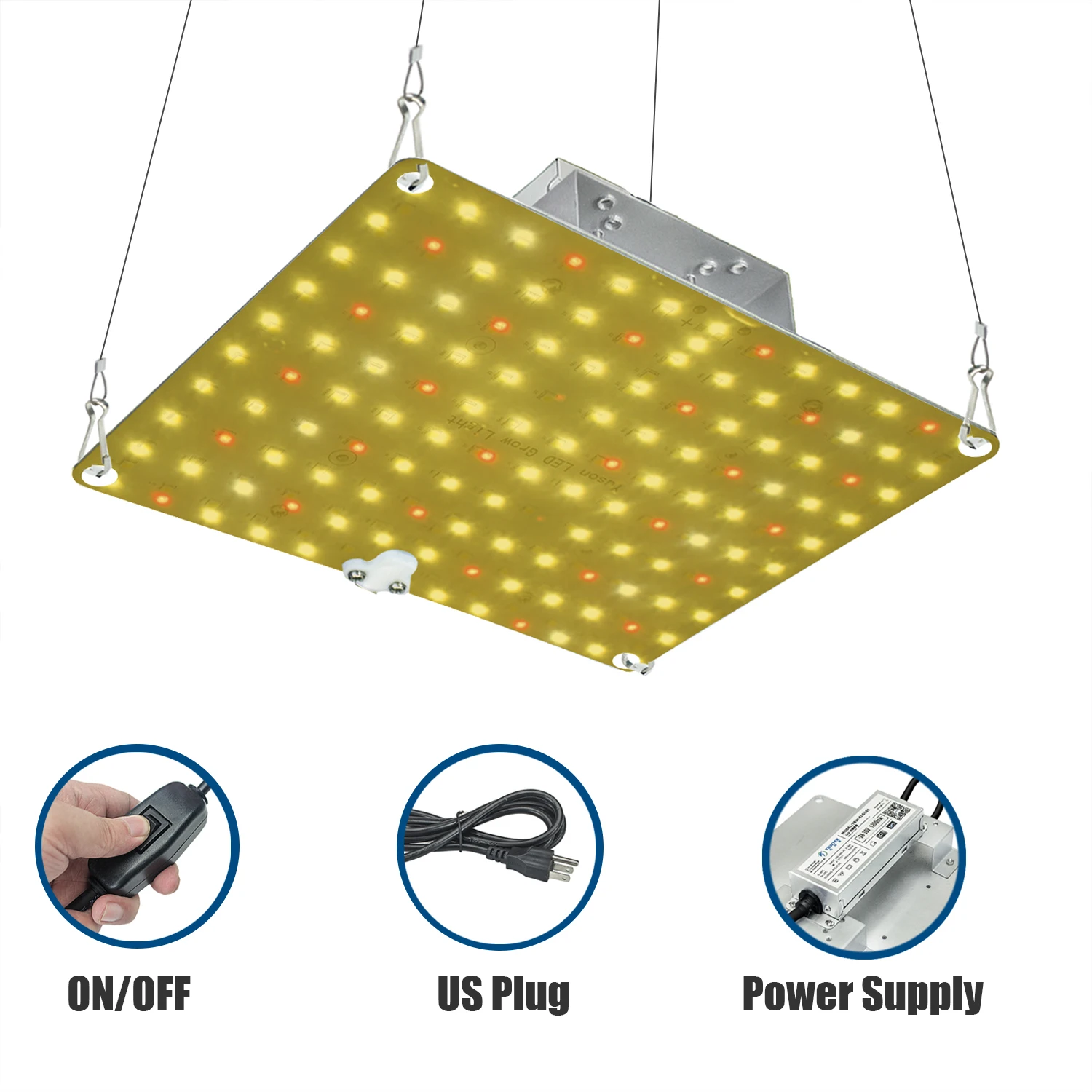 

Led Grow Light Full Spectrum 500W ,for Plants Vegetables Flower Fruit