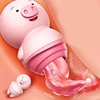 Cute Pig Tongue Lick Vibrators For Women Anal Clitoris Nipple Massager Sex Toys Female Masturbator Mini Machine USB Sextoys Shop 1