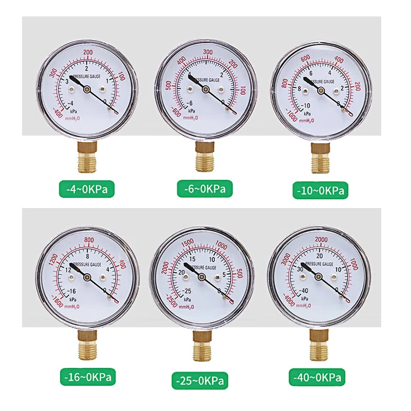 Reliable Natural Gas Pressure Gauge Manufactier Mpa Pressure Gauge Inch