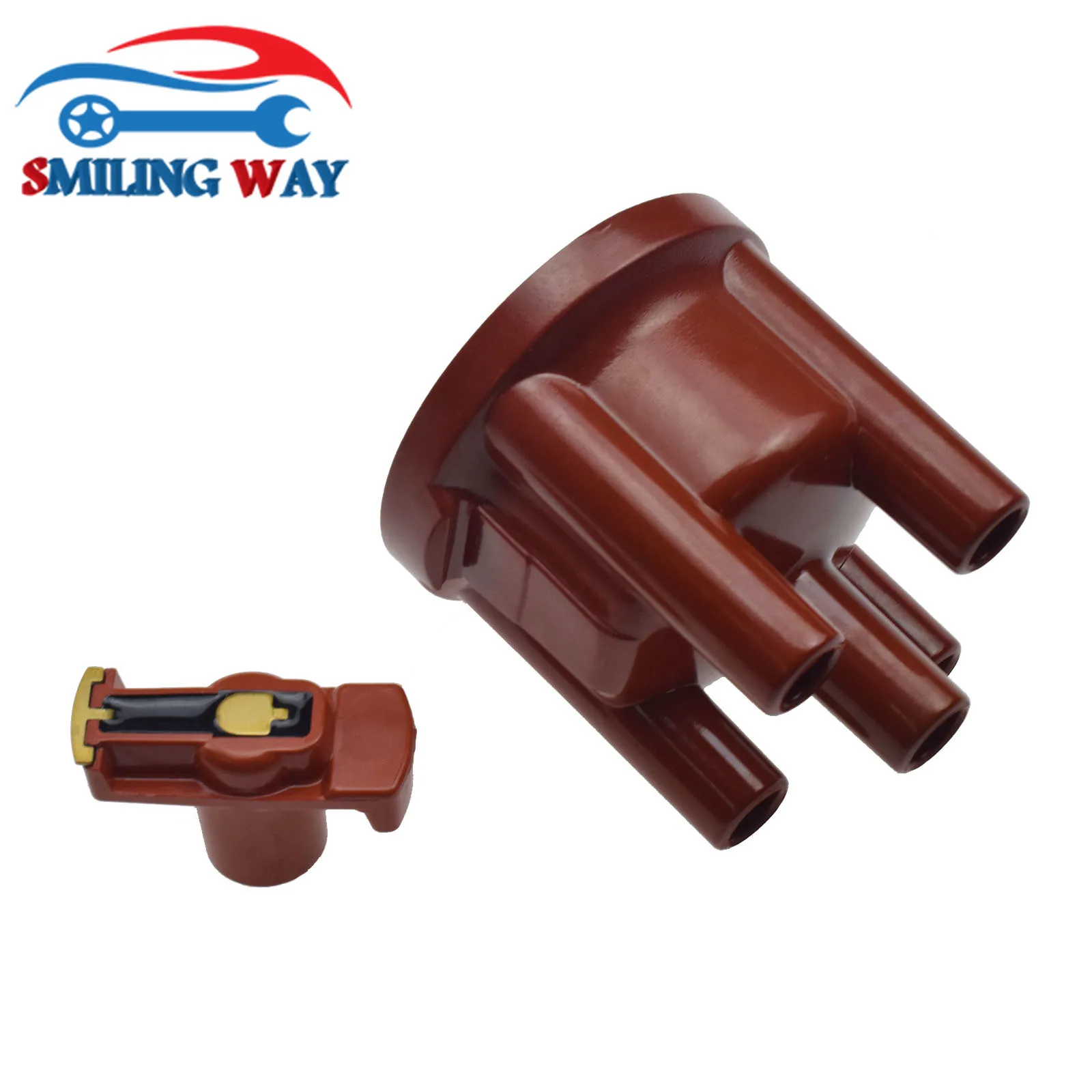 Ignition Distributor Rator & Cap For VW Polo Caddy Golf III Lupo & Seat Arosa Cordoba Ibiza II Skoda Octavia I 035905225F 052905225C