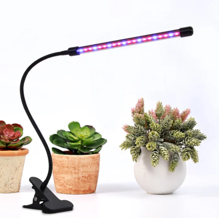 Usb лампы для выращивания светодиодный светильник AC85-265V полный спектр растительный светильник ing Fitolampy F или растения цветы выращивание рассады - Испускаемый цвет: 1 Head