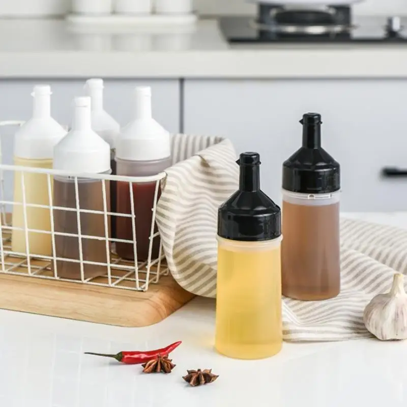 Sauce Bottle Dustproof And Leakproof Squeeze Bottle Kitchen Accessories