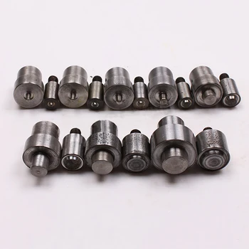 

Multi Size Metal Hole Buckle Rivets Eyelets Snaps Buttons Mould DIY Hand Press Machine Installation Tools Accessories
