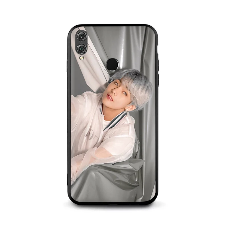 B6 Корейский KPOP хип-хоп V Kim Tae-hyung TPU Мягкий силиконовый чехол для huawei Honor 8 9 10 Lite 6A 7A 7X 8X 8C 9X Pro view 20 Pro - Цвет: B6