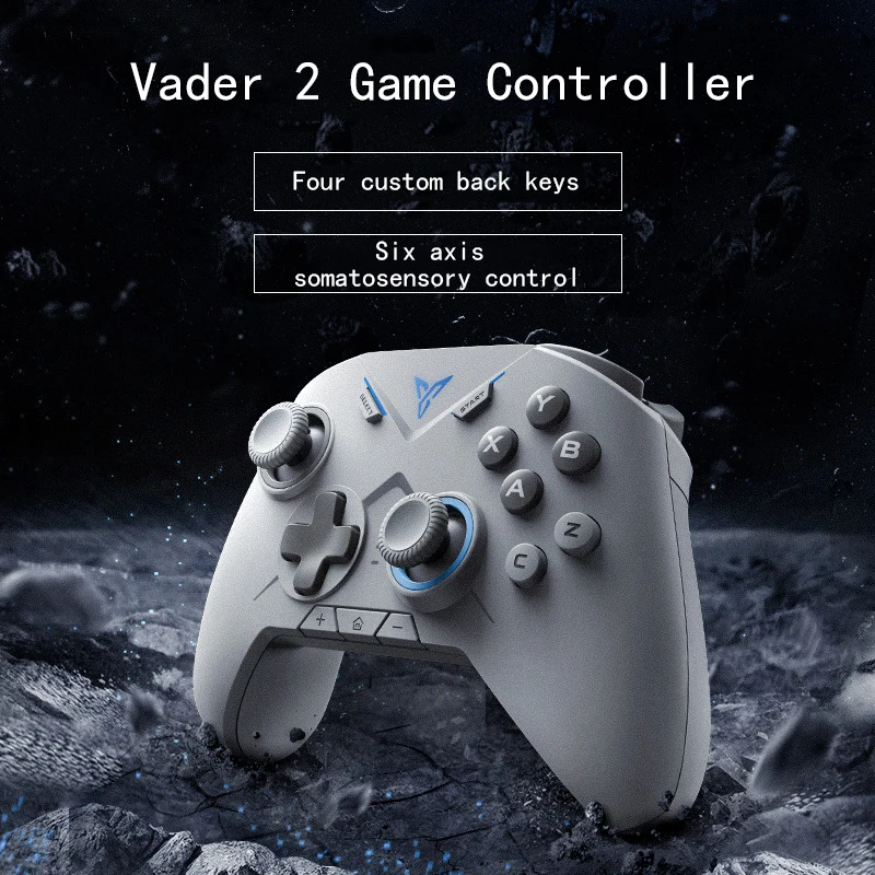 Flydigi New pubg Vader 2 Somatosensory game controller mobile Bluetooth gamepad for PC/TV/Mobile Android/ios syste